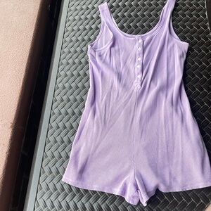 Old Navy purple romper size small